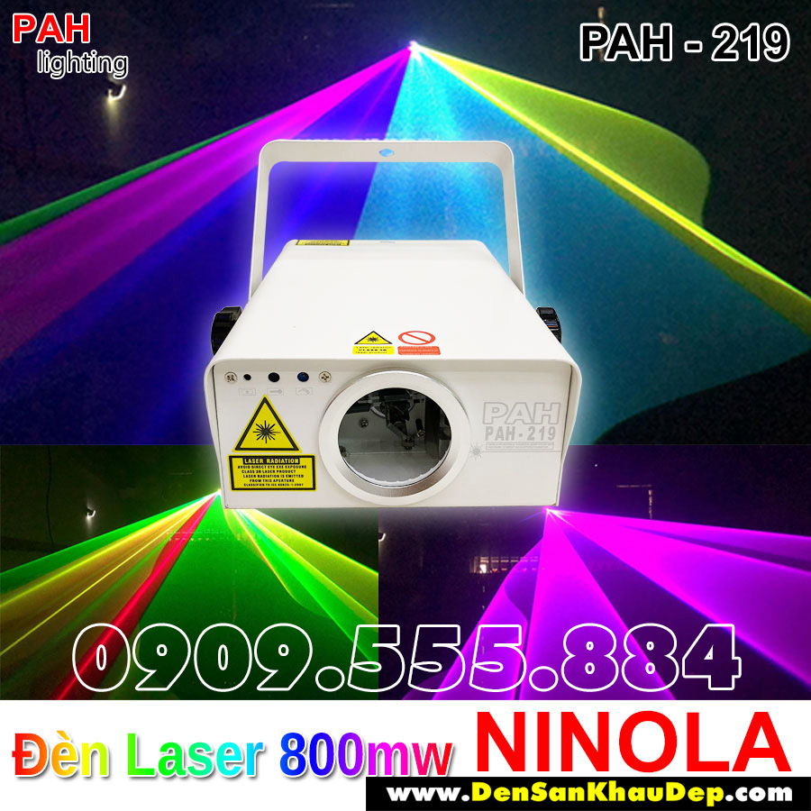 Đèn Laser Giá Rẻ 7 Màu