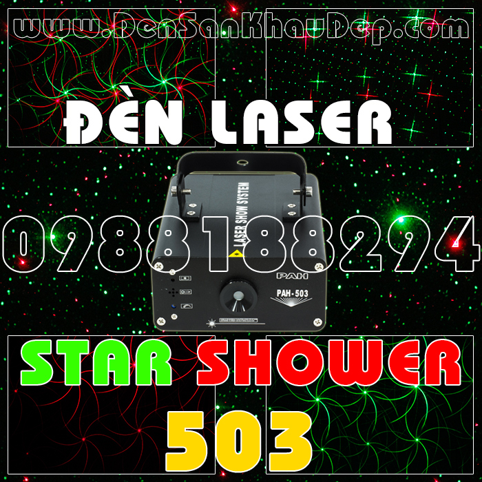 Đèn Laser Star Shower trang trí Karaoke