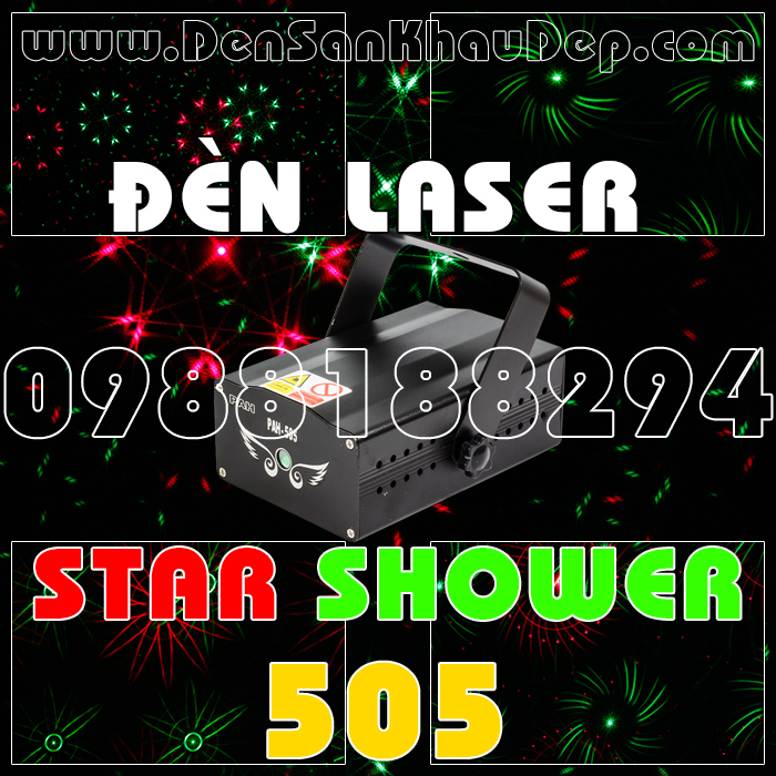 Đèn Laser Star Shower 505rg trang trí Karaoke