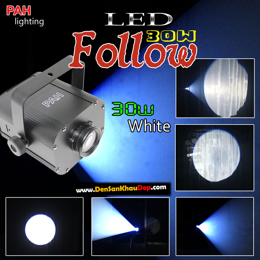 Đèn follow led mini công suất 45W tiện ích dễ sử dụng