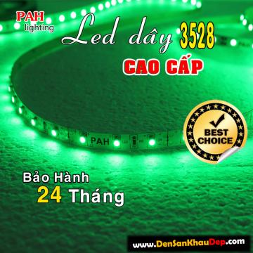 Led dây màu xanh lá 3528