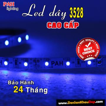 Led dây màu xanh dương 3528