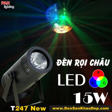 Đèn LED Full màu rọi cầu gương