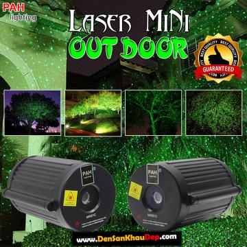 Laser mini chấm bi ngoài trời