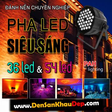 Đèn LED pha sân khấu 54 bóng