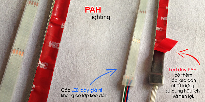 So sánh led dây cao cấp PAH