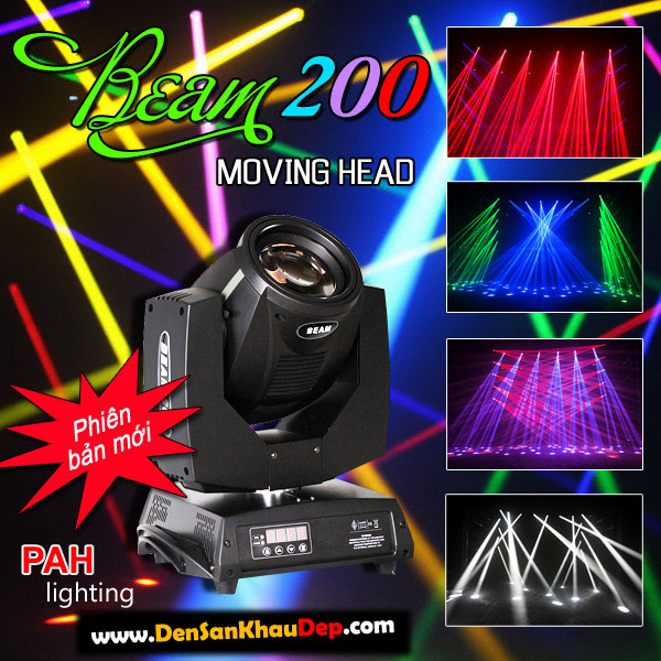 Đèn bar vũ trường moving head beam 200