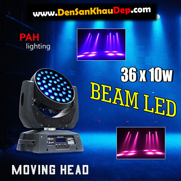 Đèn moving head led Zoom Radar 36 x 10W