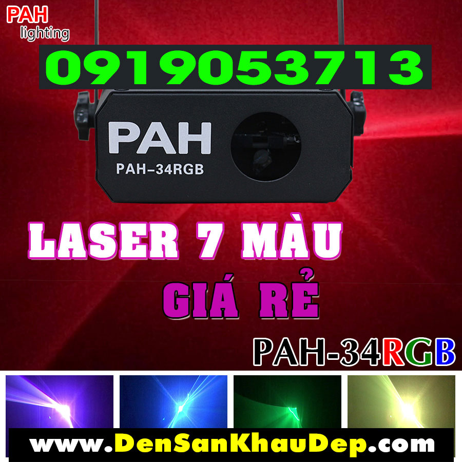 Đèn Laser 7 Màu Karaoke Gia Đình 