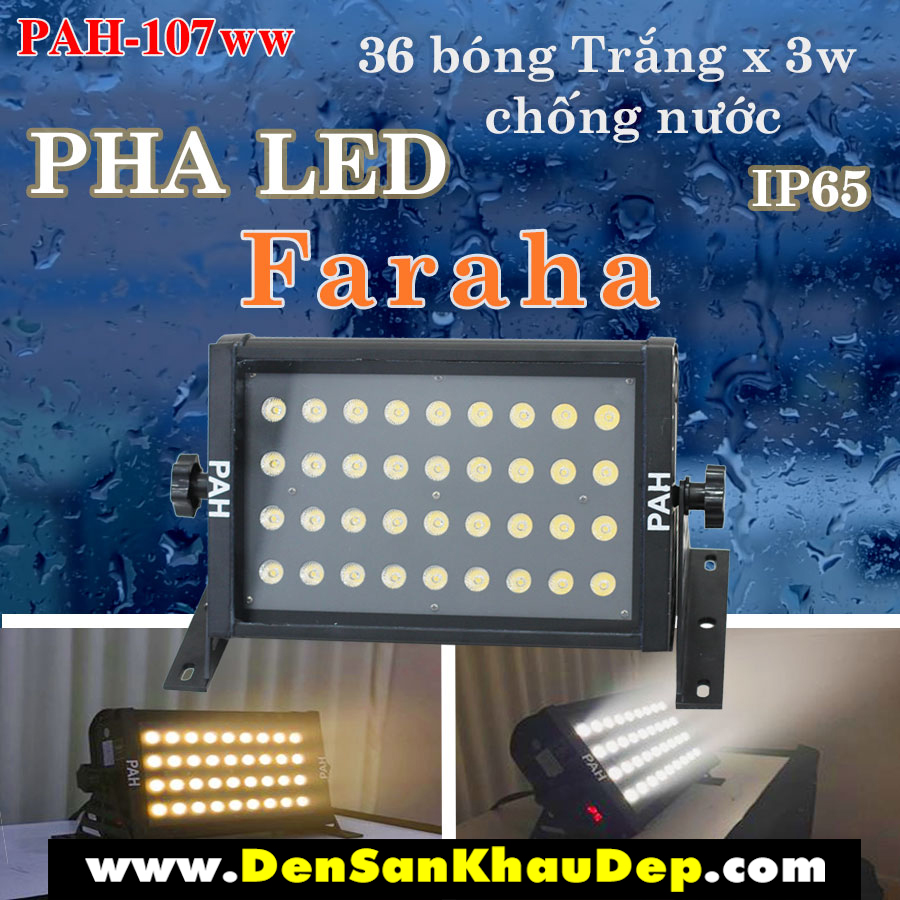 Đèn Pha Led Trắng Ấm FARAHA