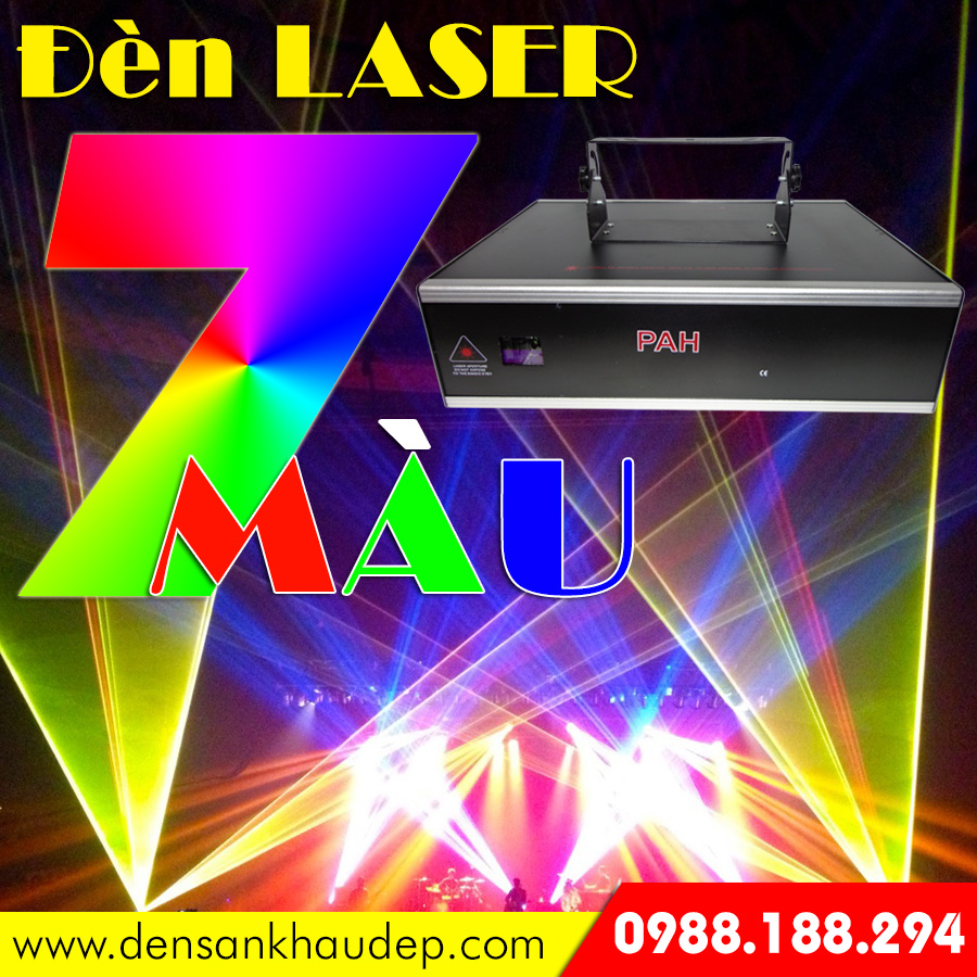 Cho thuê đèn Laser đủ loại đủ công suất: Laser 7 màu, laser một màu, đèn laser 1 cửa, 2 cửa, 3 cửa, 4 cửa