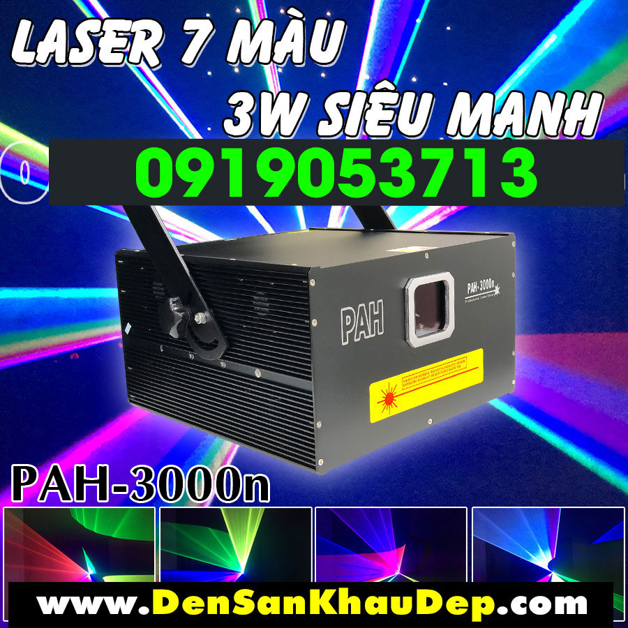 Đèn Laser Công Suất Lớn 3W Siêu Mạnh