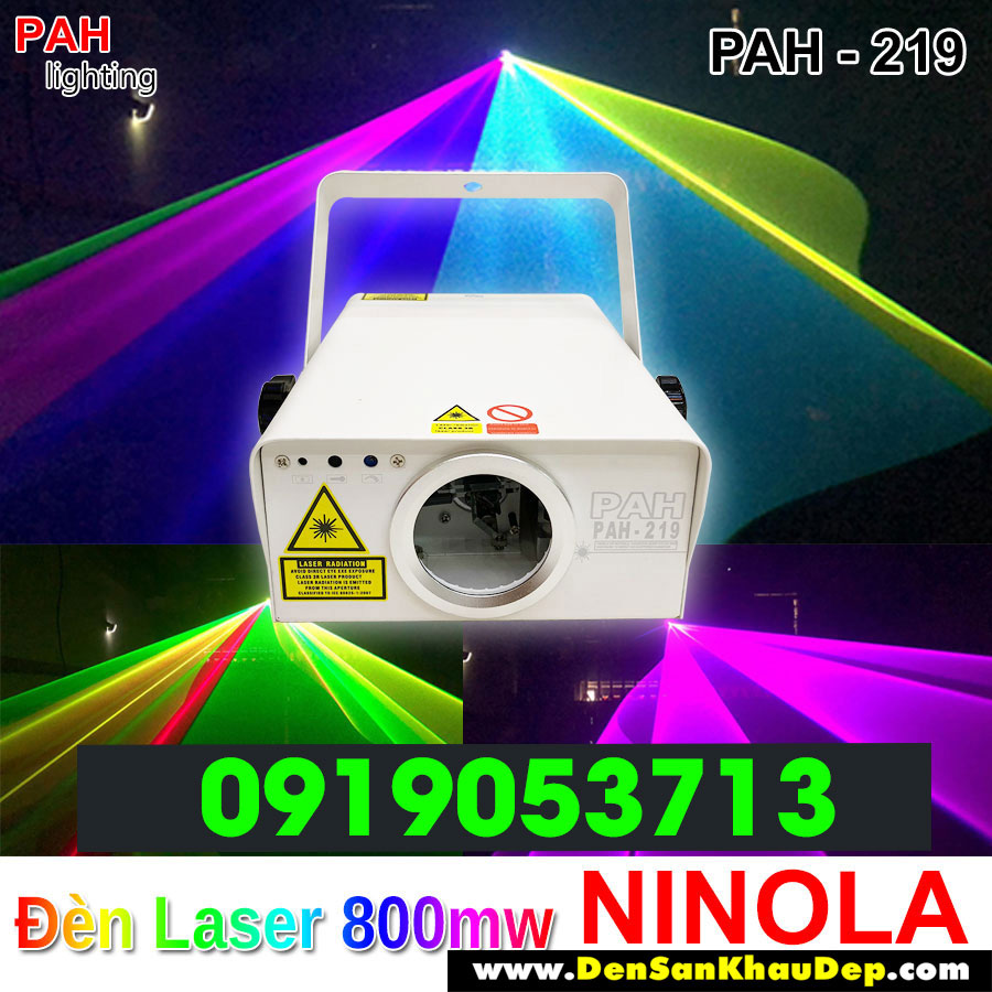 Đèn Laser Giá Rẻ Ninola 7 Màu Siêu Đẹp