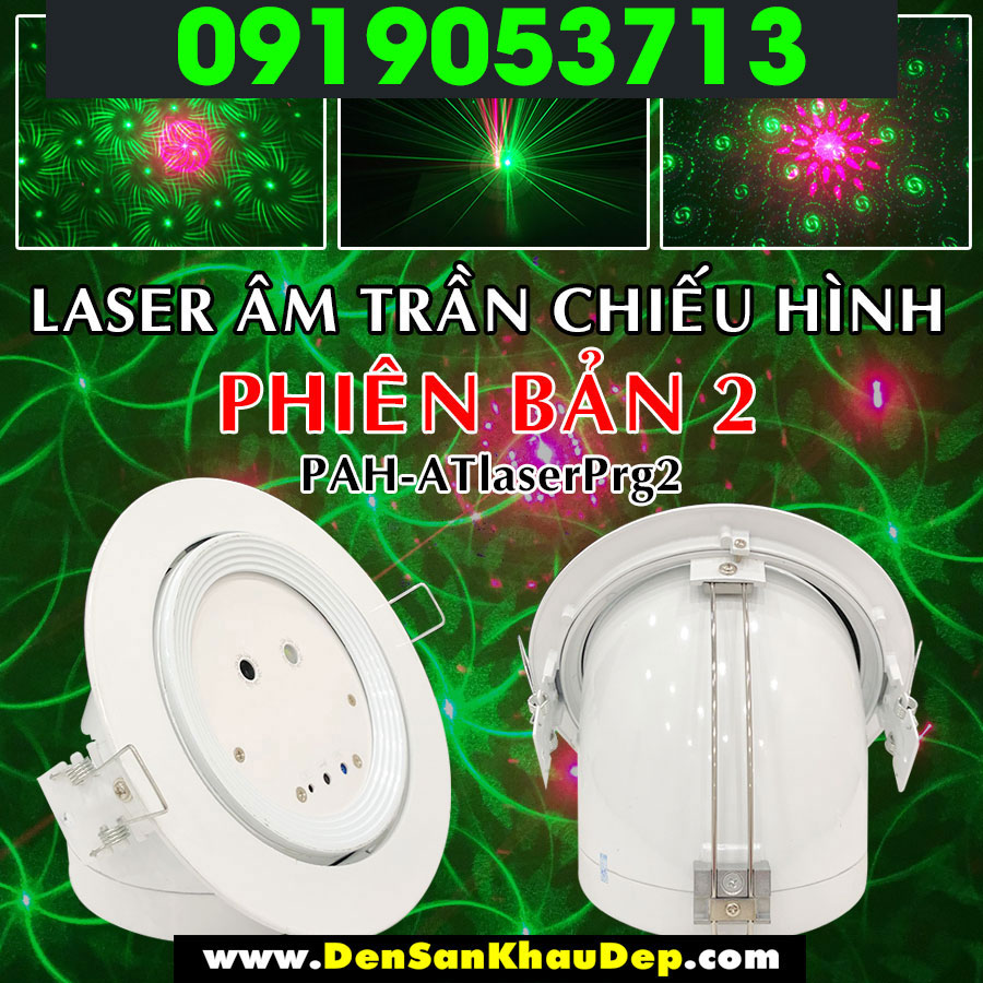 Đèn LASER Trang Trí Star Shower Âm Trần Red Green