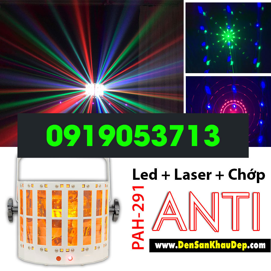 Đèn Led Karaoke Anti Led + Laser siêu đẹp