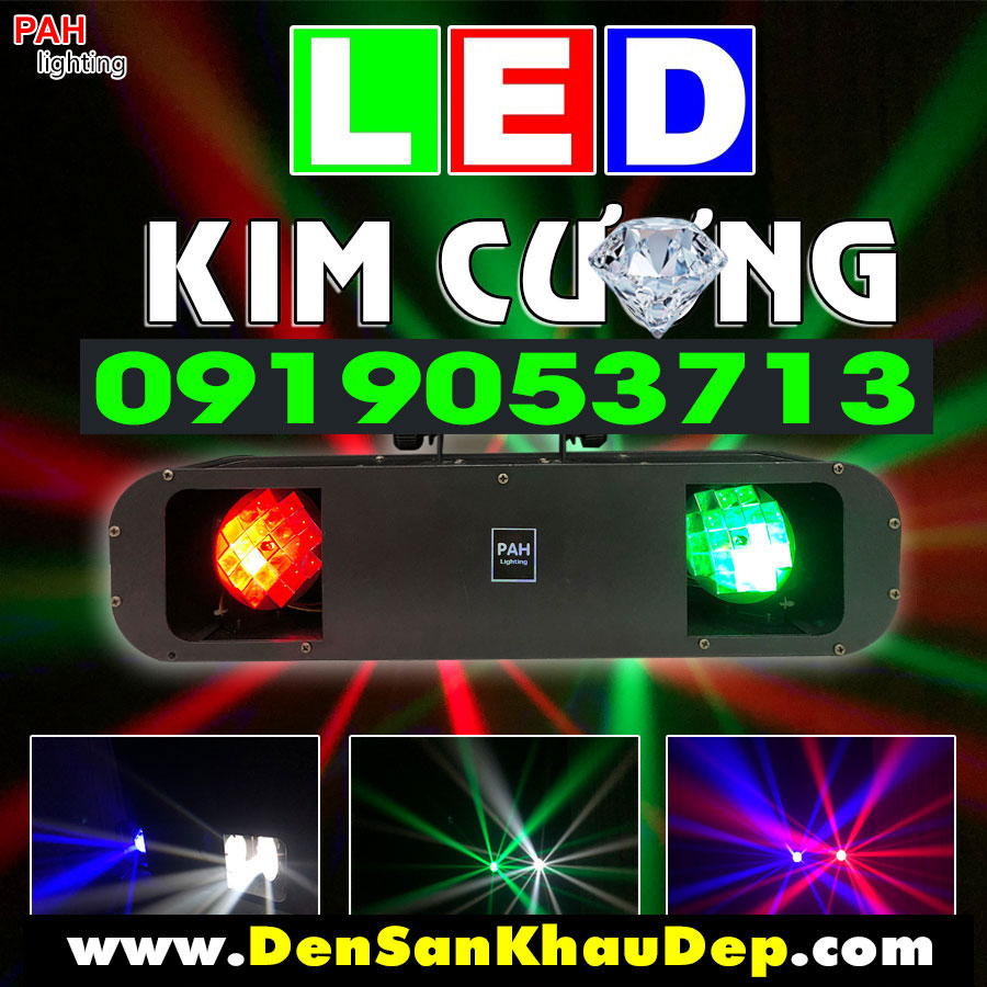 Đèn Led Karaoke Kim Cương Siêu Aỏ