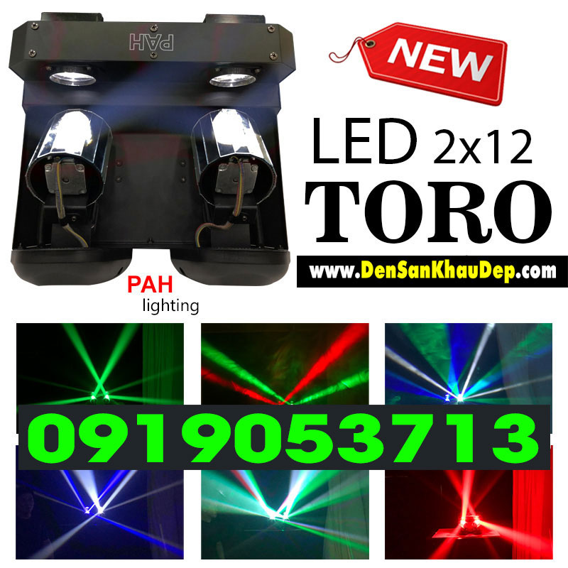 Đèn Led Vũ Trường ToRo Trang Trí Không Gian Đẹp