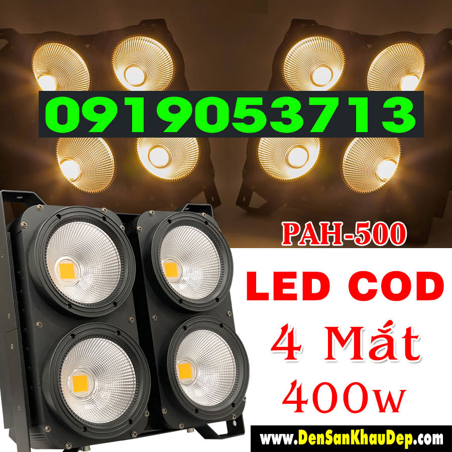 Đèn Pha Sân Khấu Led Cod trắng ấm, siêu sáng