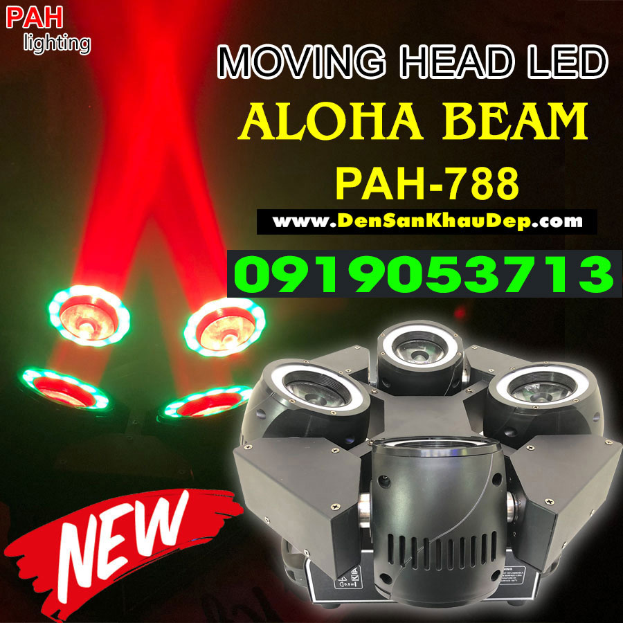 Đèn Xoay Vũ Trường  Aloha Beam Quét Siêu Nhanh