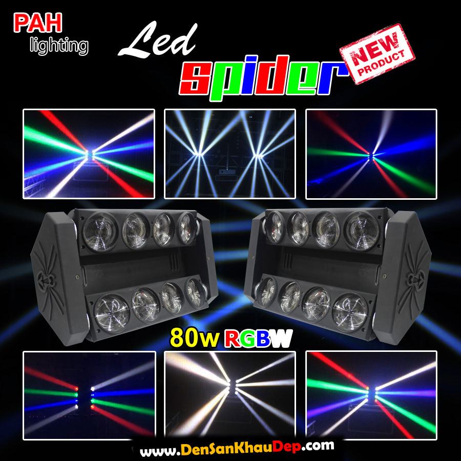 Đèn LED Spider nhện siêu phẩm siêu sáng