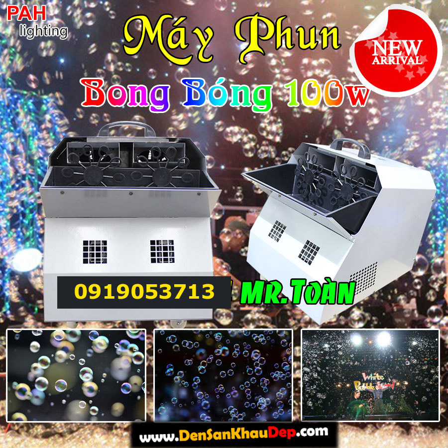 Máy phun bong bóng 100W dành cho sự kiện ngoài trời