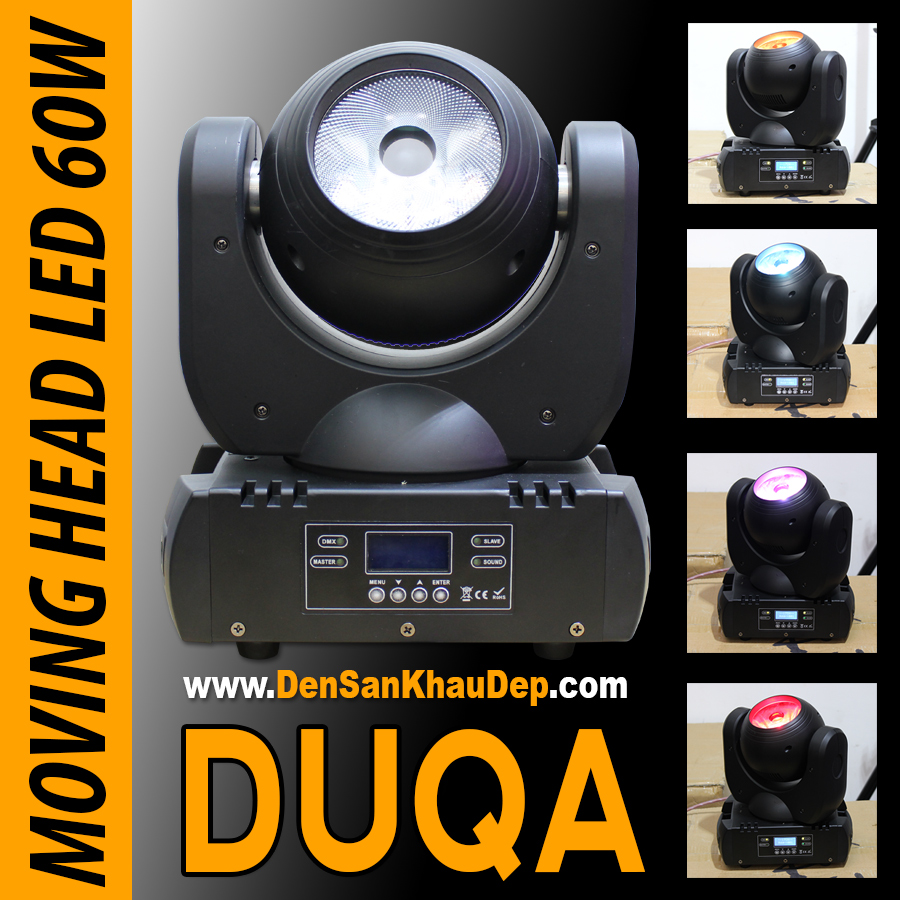 Đèn moving head LED 60W Beam DUQA