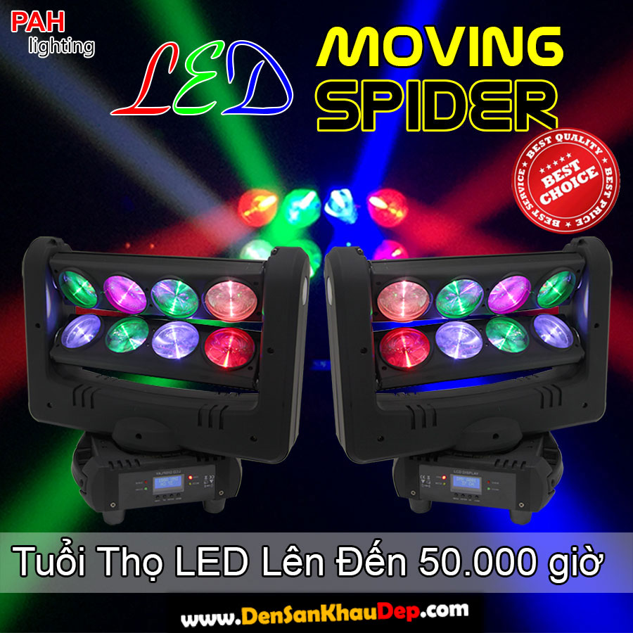 Đèn moving head LED Spider siêu sáng