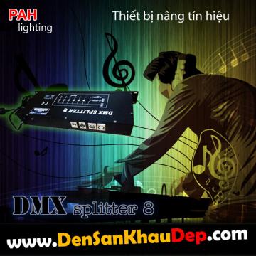 Thiết bị tăng tín hiệu DMX 8 line