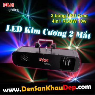 Led Kim Cương 2 mắt