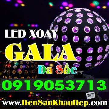 LED Nhím Gala xoay đa sắc