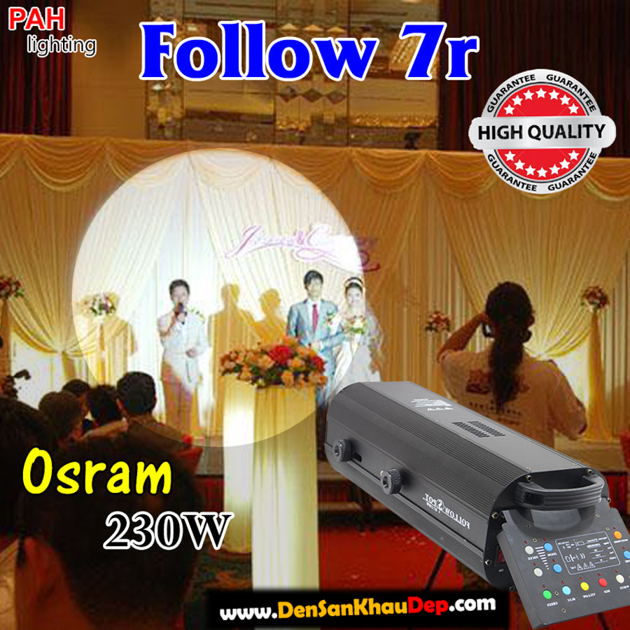 Đèn Follow 230W sử dụng bóng Osram 7R