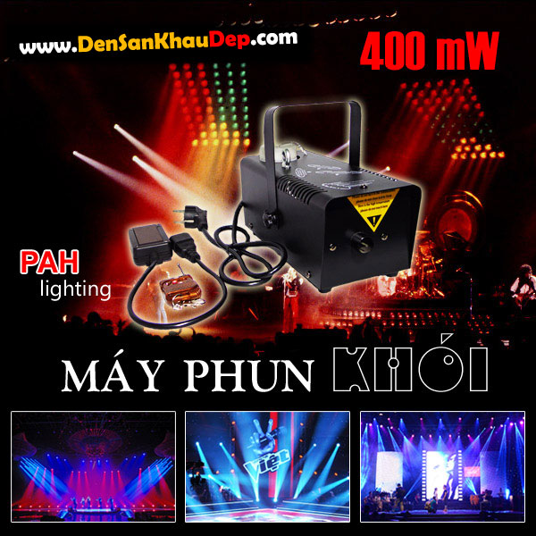 Máy phun khói mini 400W ít hao điện