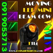 Đèn moving head LED Beam 60W Xatana sử dụng trang trí phòng Karaoke VIP